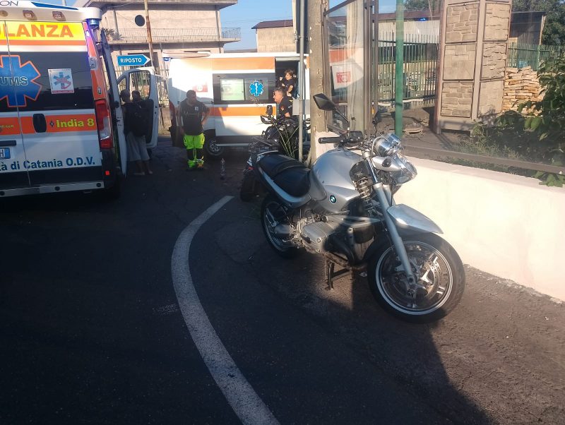 Mascali, incidente tra due moto sulla Mascali-Riposto