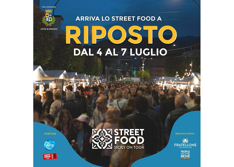 Street food-Sicily on Tour: dal 4 al 7 luglio a Riposto una tappa ricca di novità