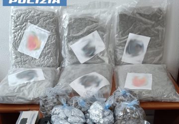 Beccato con oltre 7 kg di droga: in manette 22enne VIDEO