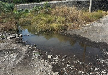 Giarre, fognatura nel torrente Macchia,  impresa impegnata nelle manutenzioni