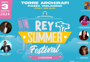 Torre Archirafi, al via oggi la terza edizione del Rey Summer festival