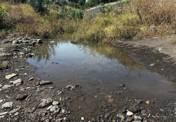 Giarre, liquami fognari nel torrente Macchia: gravi carenze igienico sanitarie