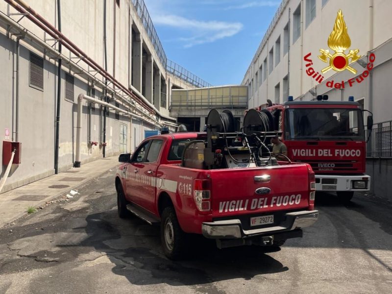 Catania, incendio in un locale tecnico dell’ospedale Garibaldi Nesima