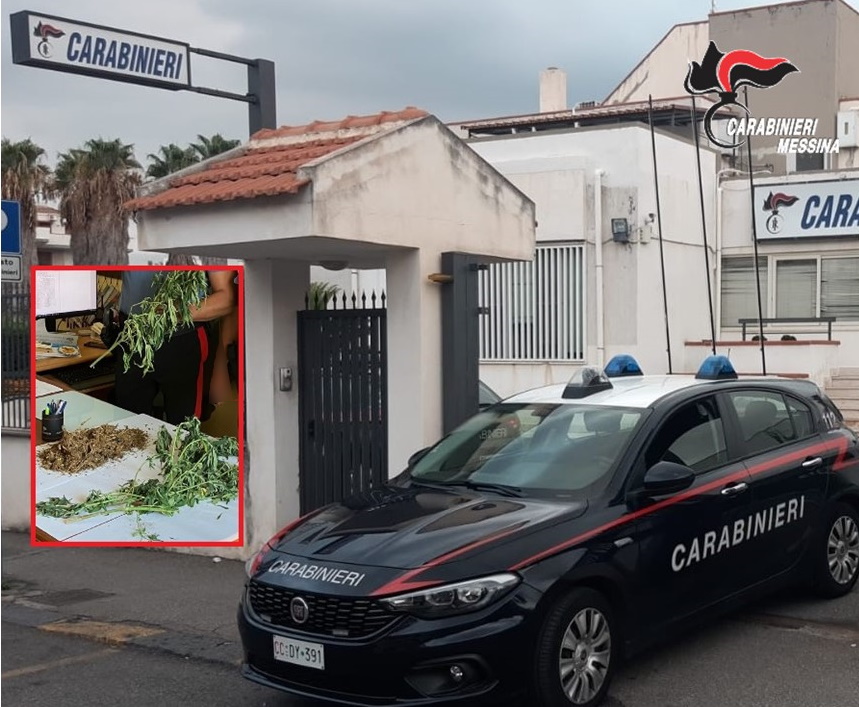 Giardini Naxos, coltivava cannabis nel terreno di casa: 50enne arrestato