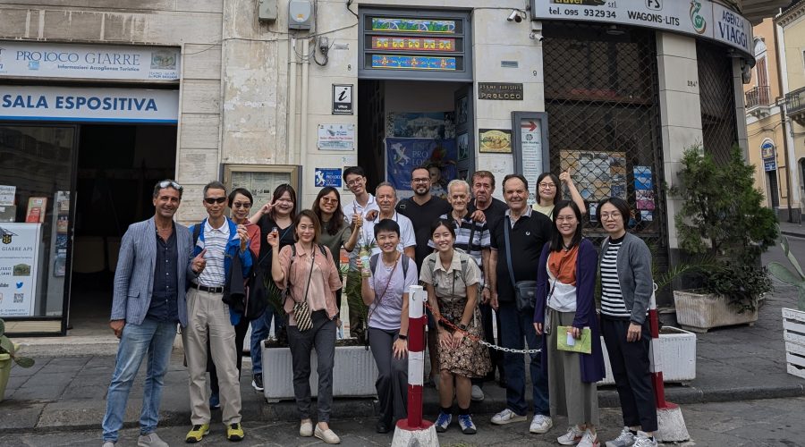 Giarre, scambio culturale tra Ente Pro loco Sicilia e turisti provenienti da Hong Kong