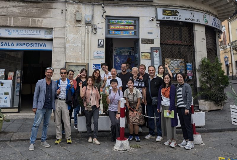 Giarre, scambio culturale tra Ente Pro loco Sicilia e turisti provenienti da Hong Kong