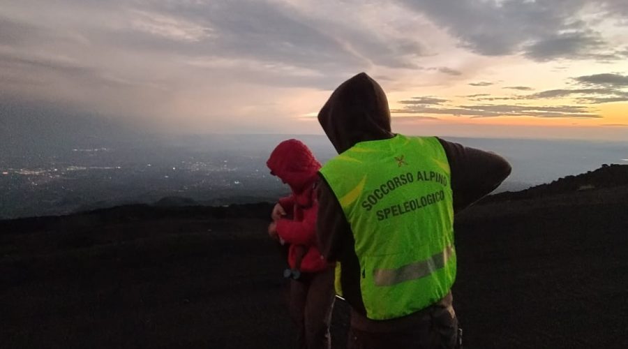 Ritrovato dal Soccorso Alpino, escursionista disperso nel versante sud dell’Etna