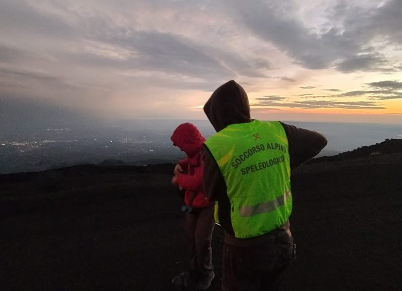 Ritrovato dal Soccorso Alpino, escursionista disperso nel versante sud dell’Etna