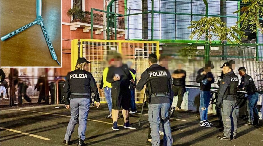 Allo stadio con un coltello, 24enne denunciato e Daspo di 2 anni