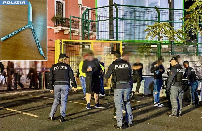 Allo stadio con un coltello, 24enne denunciato e Daspo di 2 anni