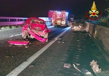 A18, incidente nella notte tra Giarre e Acireale: 3 feriti, 1 grave