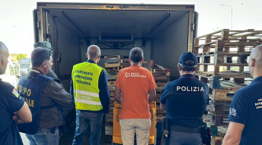 Mercato Agroalimentare Siciliano di Catania: sequestrate 20 tonnellate di prodotti ortofrutticoli privi di tracciabilità