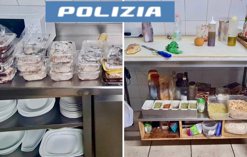 Controlli nei ristoranti: diverse sanzioni. Trovati anche 4 lavoratori in nero nascosti in bagno