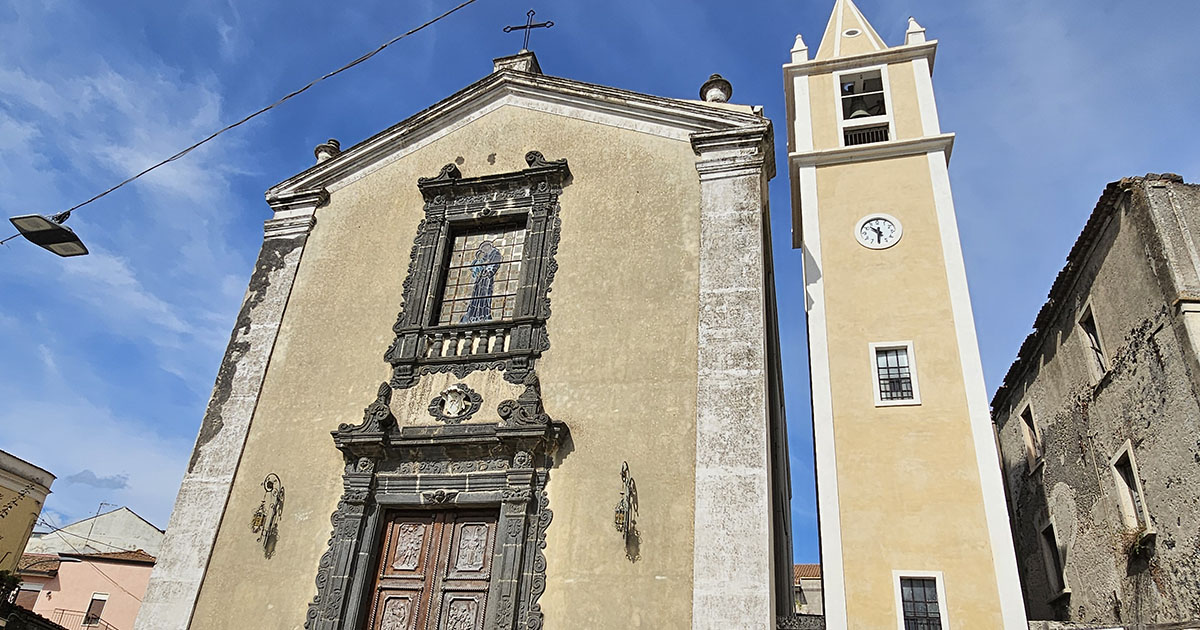 Linguaglossa, riapre il campanile della chiesa di Sant’Antonio e Vito