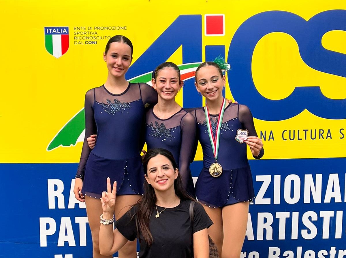 Lo Skating Spree di Giarre fa incetta di medaglie ai campionati nazionali Aics e Acsi a Misano Adriatico e Riccione