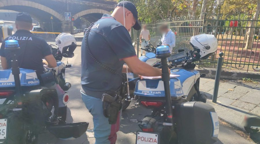 Catania, “piaga” dei parcheggiatori abusivi: sanzionati in 15