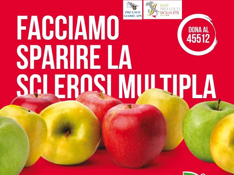 La Pro Loco Giarre APS dal 4 al 6 ottobre accanto l’Associazione Italiana Sclerosi Multipla