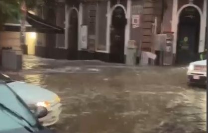 Meteo, prima pioggia autunnale e primi allagamenti a Catania e provincia