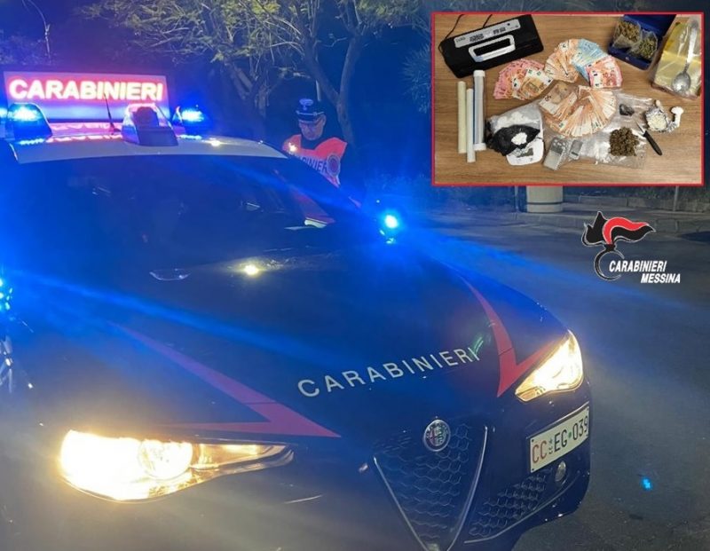 Droga in macchina ed a casa, 33enne arrestato. Trovati oltre 10.000 euro confezionati in sottovuoto