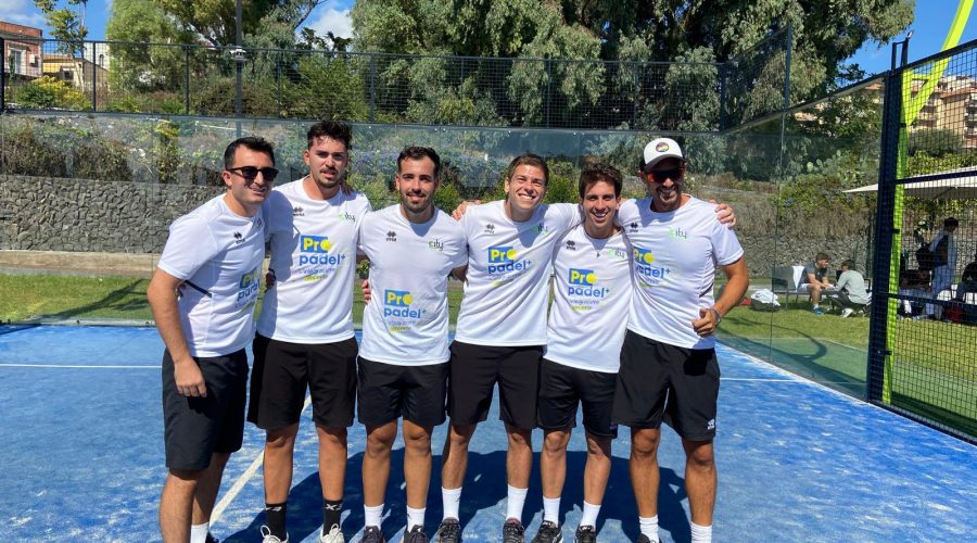 Padel, il City Sports promossa in Serie B, battuta la Villa Pamphili Padel Roma nella finale play off