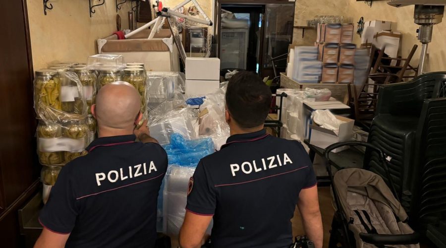 Controlli in una trattoria di via Plebiscito a Catania: sanzioni per oltre 60 mila euro