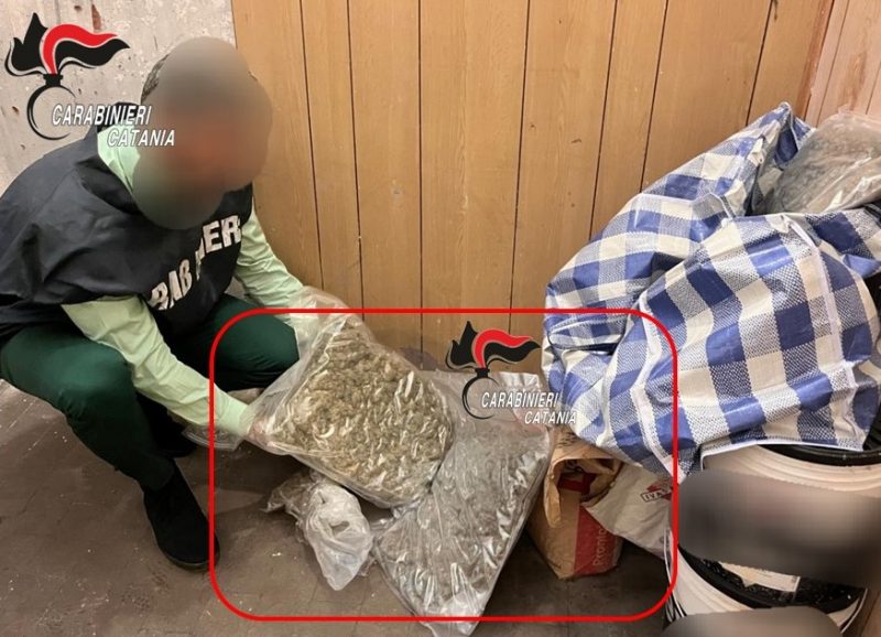 In una casa abbandonata nasconde quasi 5 kg di marijuana: arrestato pusher 29enne