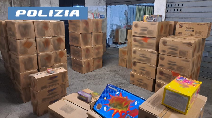 Garage condominiale conteneva 2.500 kg di materiale esplodente: denunciati due uomini VIDEO