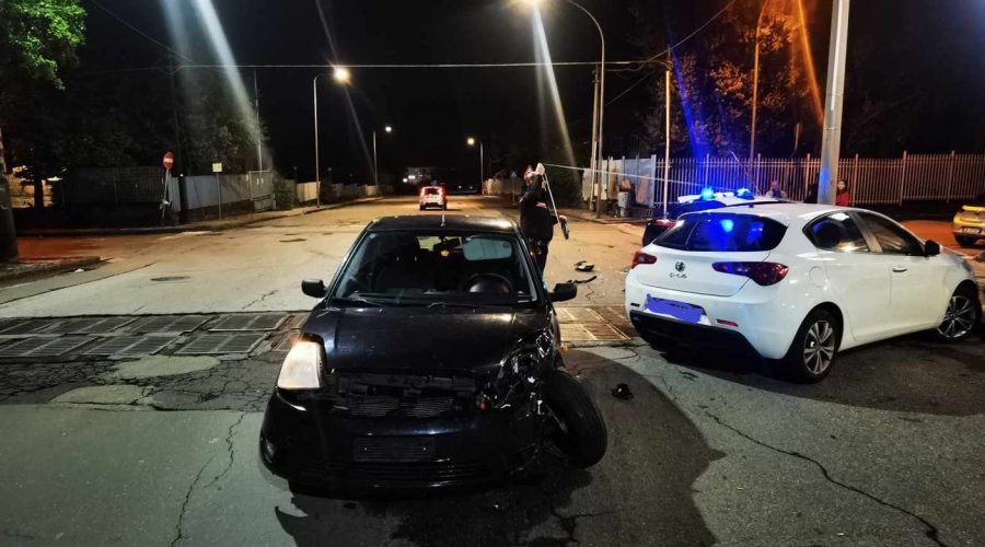 Giarre, scontro tra due vetture in viale Libertà