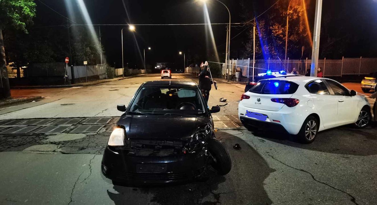 Giarre, scontro tra due vetture in viale Libertà