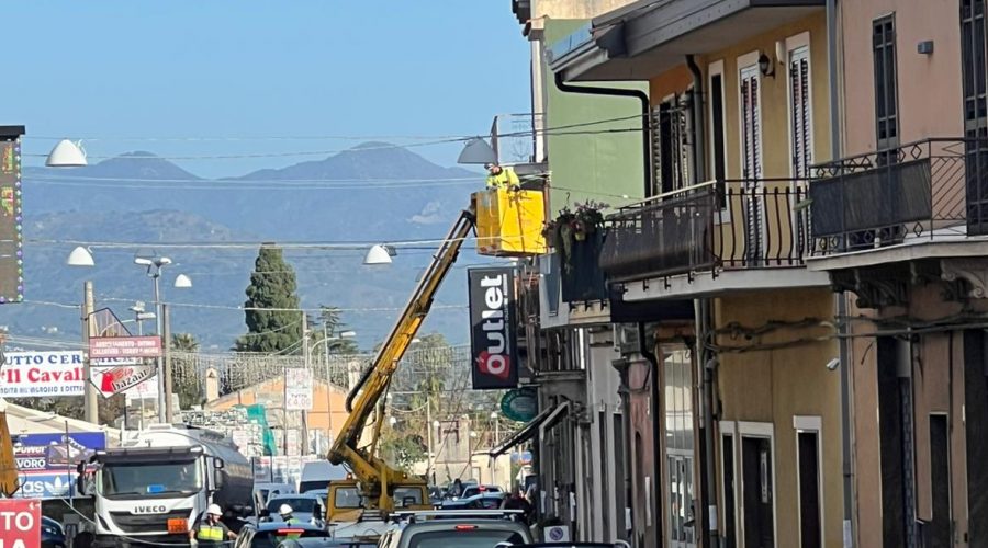 Lavori sulla SS114, via Don Luigi Sturzo a Giarre: traffico in tilt e caos veicolare