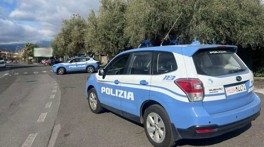 Operazione di controllo del territorio da parte della Polizia di stato ad Acireale, Pedara e Tremestieri Etneo