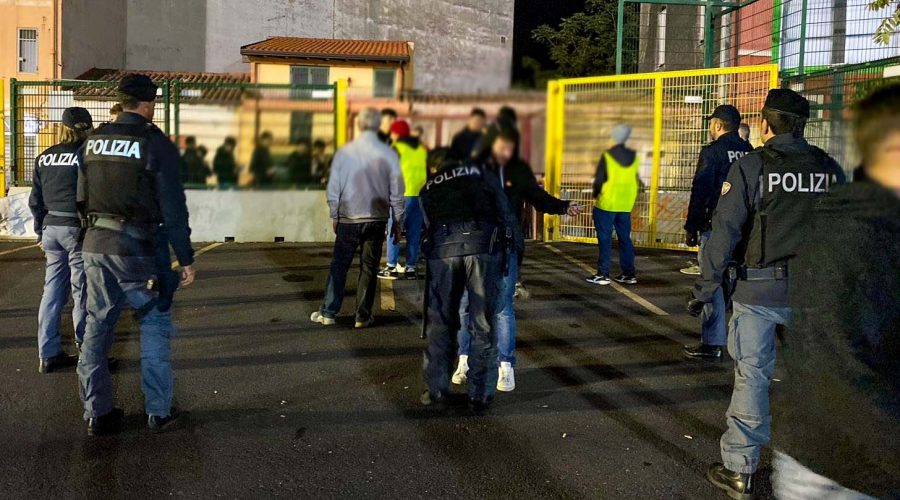 Catania, rissa in curva sud: arrestati due ultras