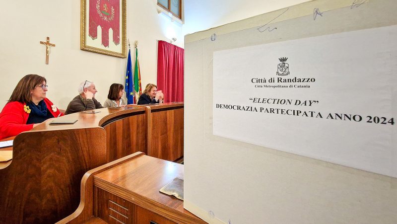 Randazzo, successo per l’Election Day di Democrazia Partecipata 2024.