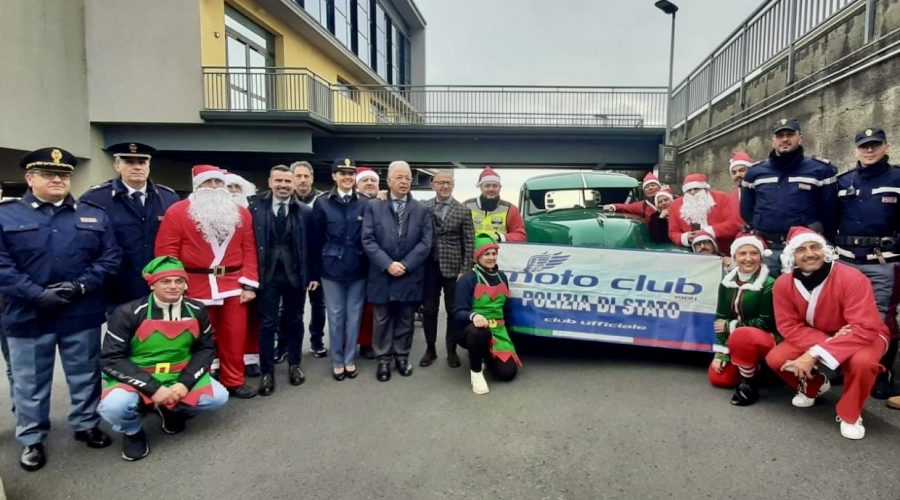 Polizia di Stato incontra i piccoli degenti del reparto di pediatria dell’ospedale Cannizzaro