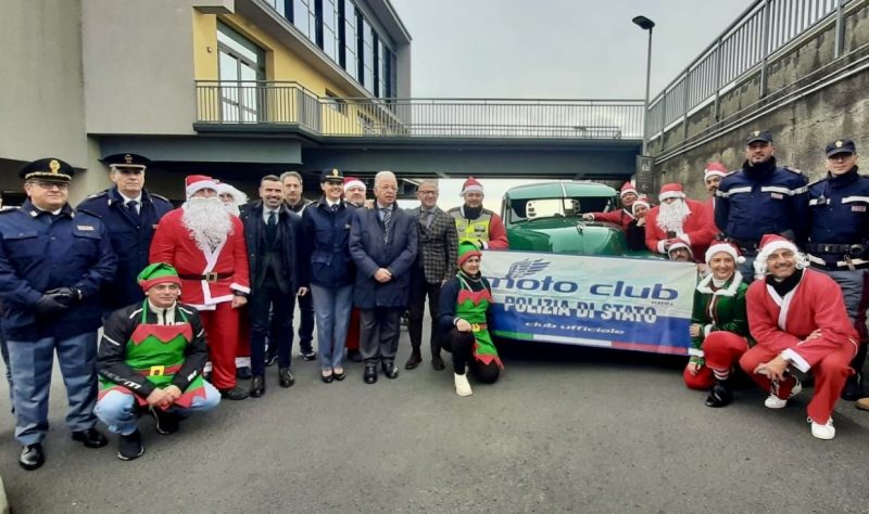 Polizia di Stato incontra i piccoli degenti del reparto di pediatria dell’ospedale Cannizzaro