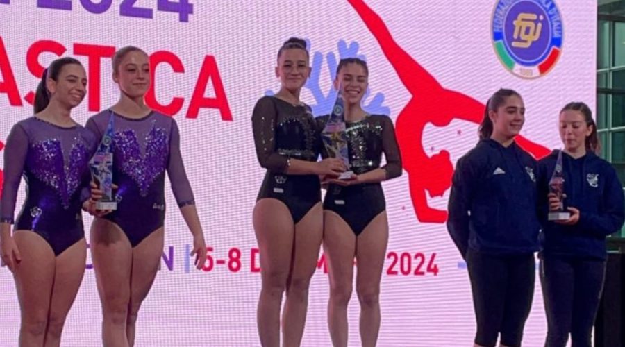 Medaglia d’Oro per le ginnaste Alessia Bellitto Grillo e Gaia Manrique, della S.S.D. Athletic Club