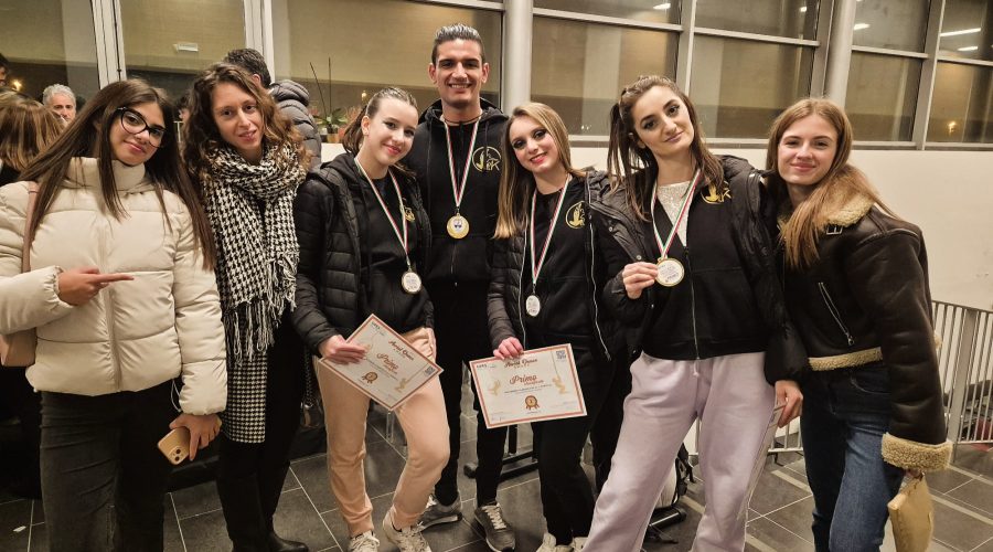 Giarre, 4 allievi di Kinesia conquistano 4 primi posti alla Aerial dance Sicily award