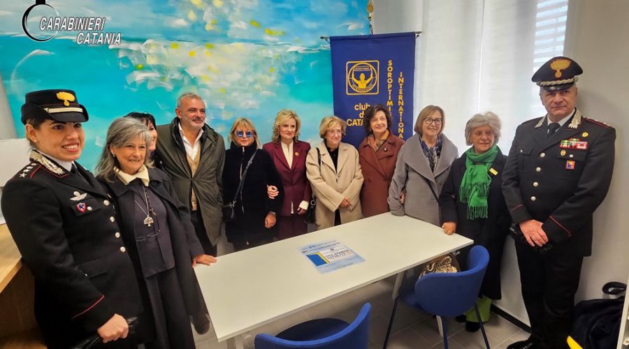 Catania: inaugurata oggi la terza “Stanza tutta per sé” presso la Stazione Carabinieri di Librino