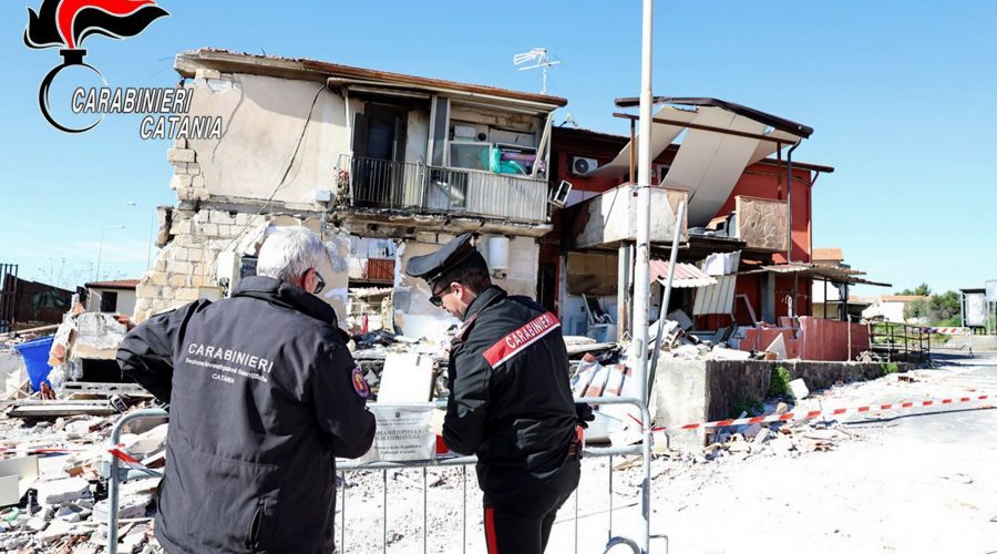 Esplosione a San Giovanni Galermo: la Procura sequestra l’area interessata. Indagini in corso VIDEO