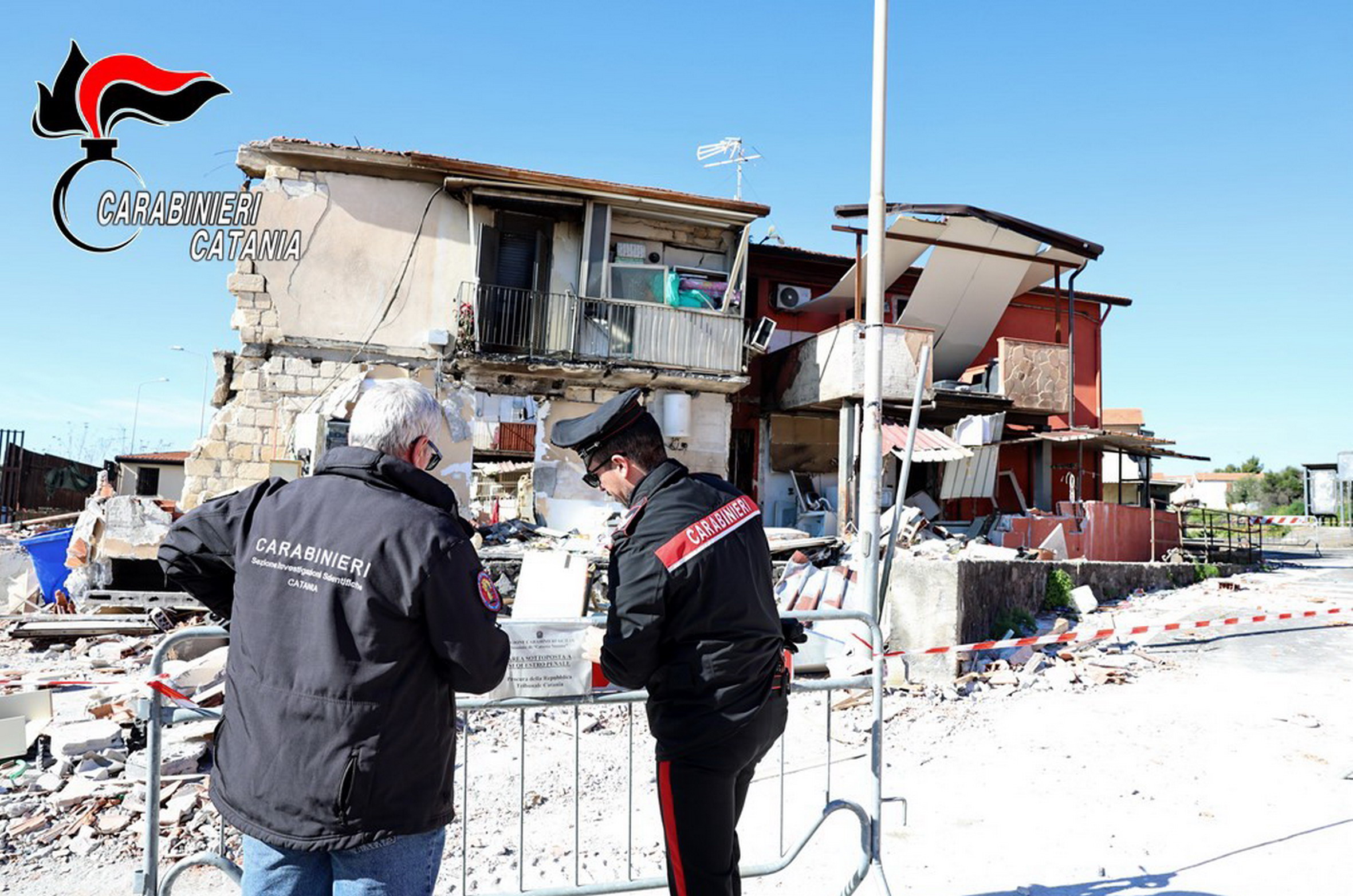 Esplosione a San Giovanni Galermo: la Procura sequestra l’area interessata. Indagini in corso VIDEO