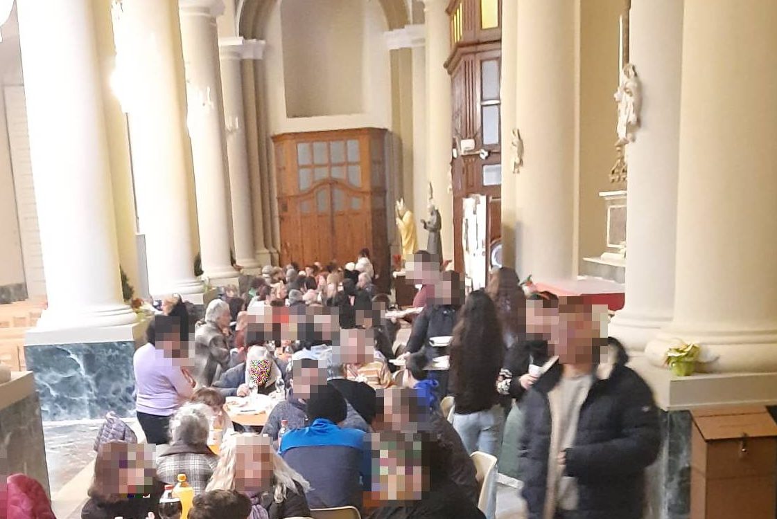 Giarre, torna il pranzo della solidarietà in chiesa Duomo