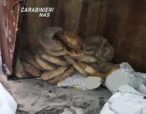 Escrementi di topi e blatte: Nas sequestrano panificio