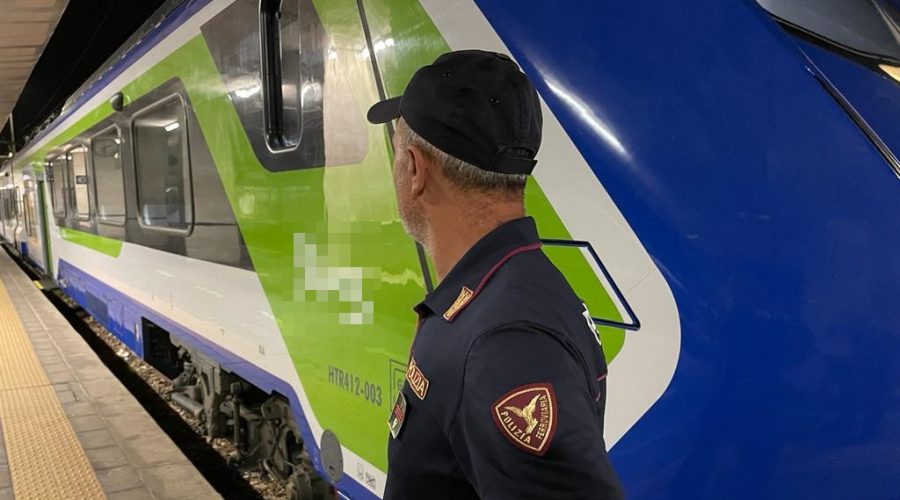 Imbrattano un treno: denunciati tre writers finlandesi