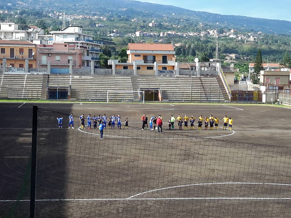 Calcio: Giarre sconfitto di misura in casa dal Pedara San Pio X