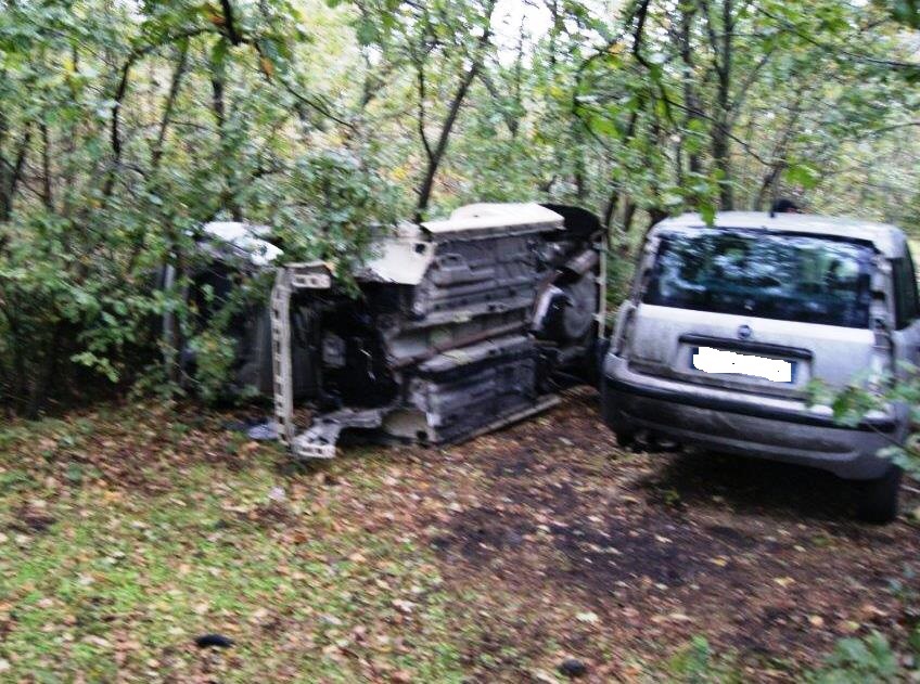 Scoperto deposito di auto rubate nel bosco a “Tarderia”: due arresti